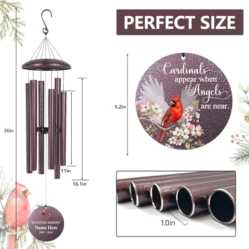 Memorial Wind Chimes for Loss of Loved One