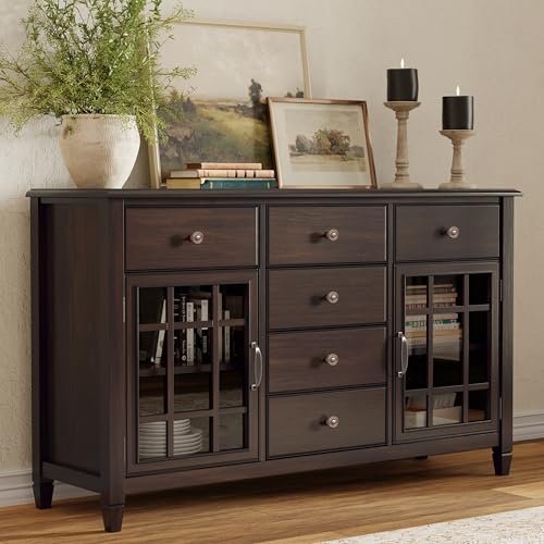 Connaught 60" Wide Solid Wood 3