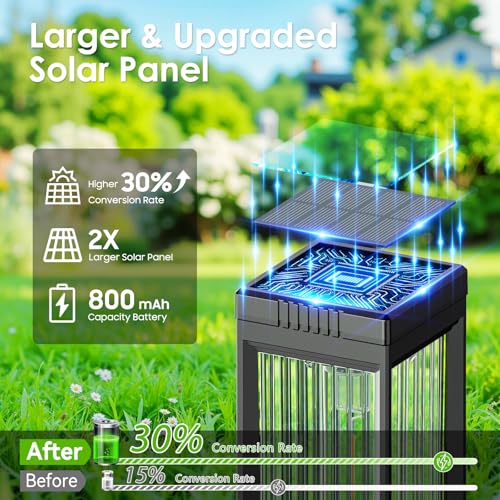 Solar Pathway Lights Outdoor (12 Count)