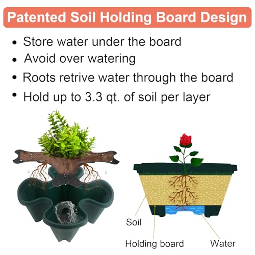 Stackable Planter (2 Count)