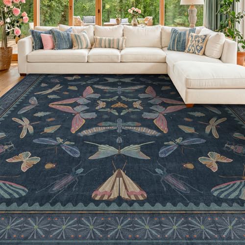 8x10 Large Farmhouse Rugs for Living Room (80 Sq Ft)