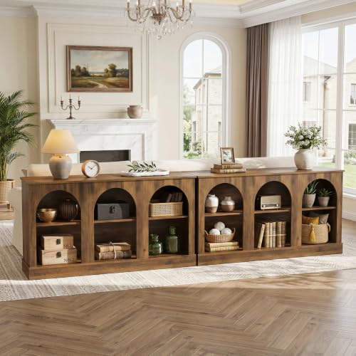 10.5FT Extra Long Arched Console Table Set of 2 (2 Count)