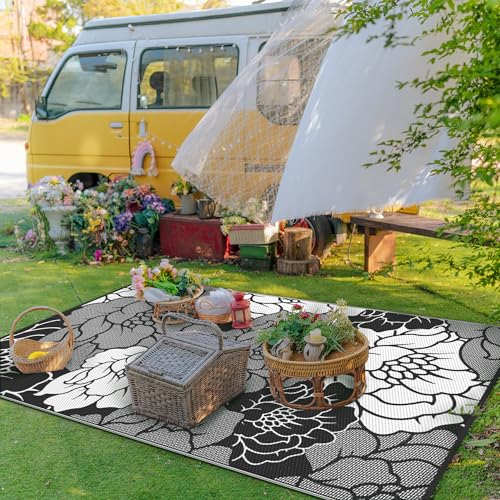 Outdoor Rug Waterproof for Patio Decor