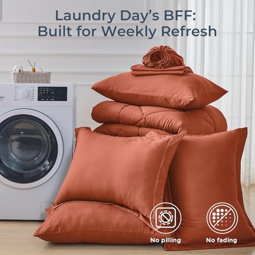 7 Piece Full Comforter Set