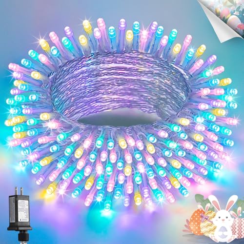 200 LED Easter Lights for Classroom Decor (66 Foot)