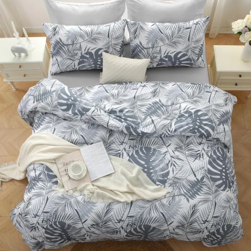 Black&Grey Bed in a Bag Queen 7 Pieces