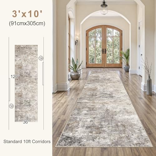 3x10 Washable Runner Rug for Hallway