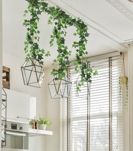 3Strand Fake Vines Artificial Ivy Garland Silk Greenery Plant 6.3Ft (18.9 Foot)