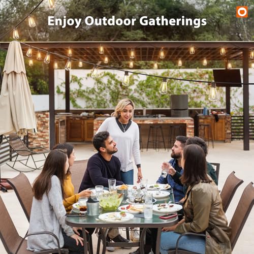 150FT(144+6) Solar String Lights Outdoor with Remote, Long-Lasting (144 Foot)