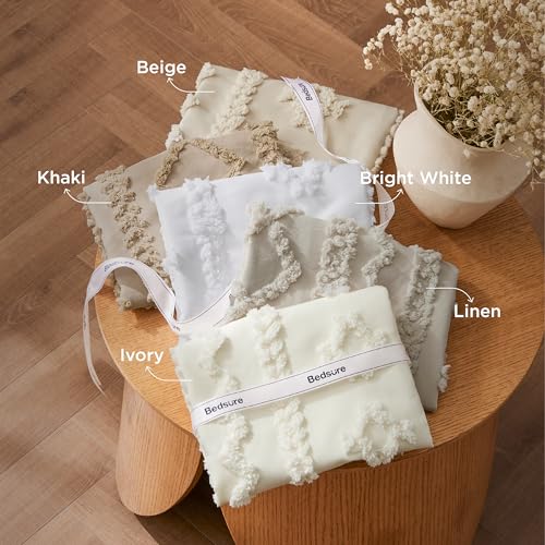 Tufted Boho Comforter Set California King Size
