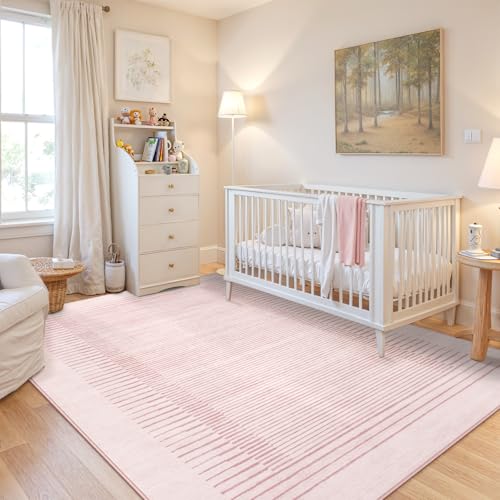 Striped Large Rugs for Living Room (108 Sq Ft)