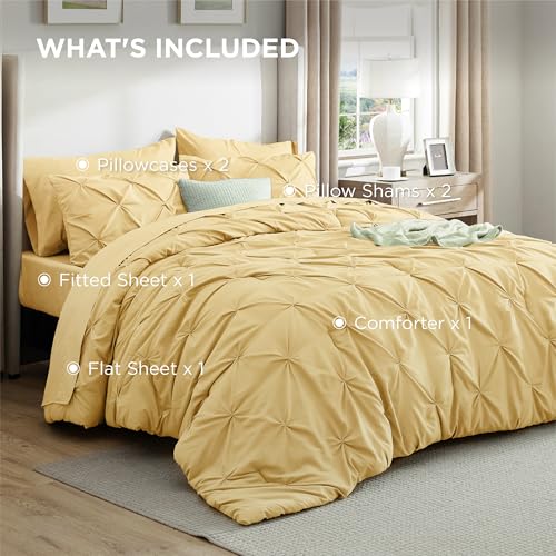 7 Piece Queen Comforter Set & Sheet Set