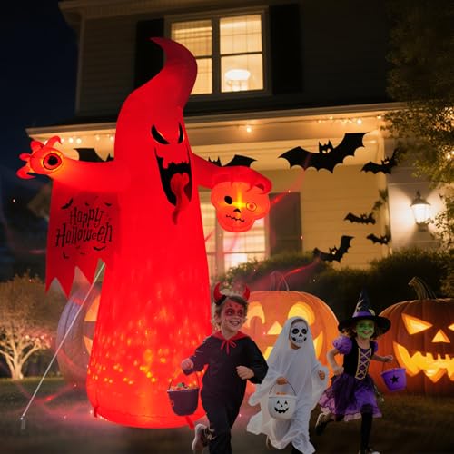 Halloween Inflatable Ghost Decoration (8FT casper the ghost)