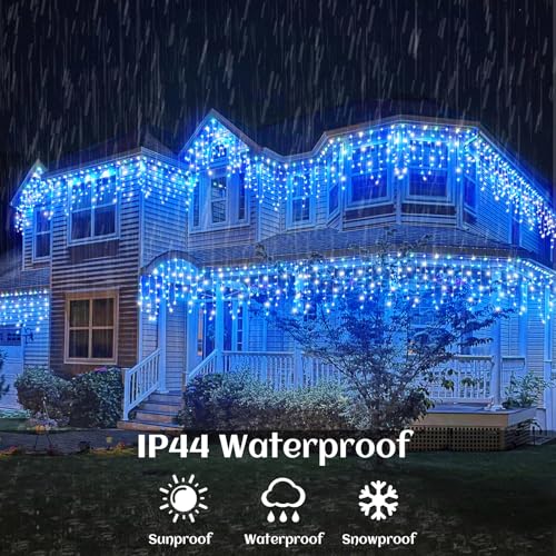 99ft Icicle Lights for Outside