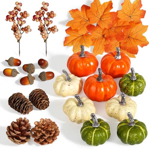 Pumpkin Decor Set (25 Count)