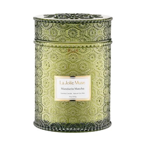 Mandarin Matcha Scented Candle for Home (19 Ounce)