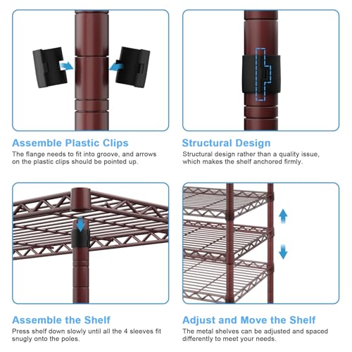 E11 Heavy Duty Closet Garment Rack