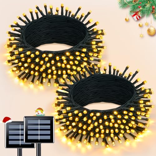 2 Pack Solar String Lights (2 Count)