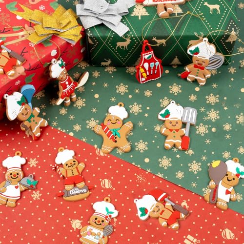 36pcs Gingerbread Christmas Decoration for Tree (36 Count)