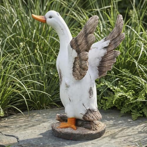 Funny Duck Garden Statue