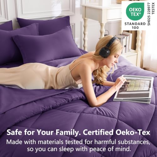Full Size Comforter Sets Purple