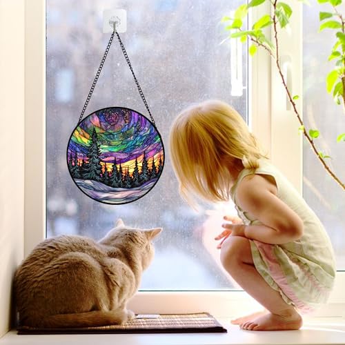Stained Glass Window Hanging