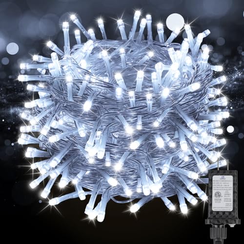 196 FT 600LED Christmas Lights Plug in