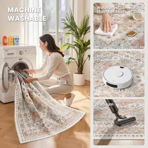 2x5 Rug Runners for Hallways Non Slip (10 Sq Ft)