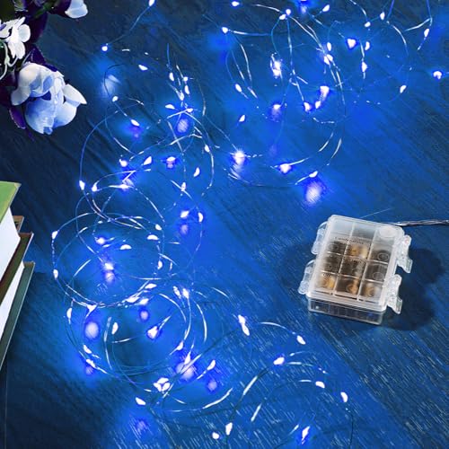 4 Pack 65.6 Ft. Battery Operated Outdoor String Lights with Remote & Timer (4 Count)