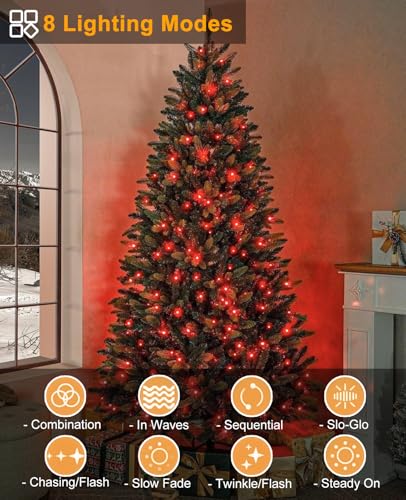 40FT 120 LED Christmas Lights Outdoor