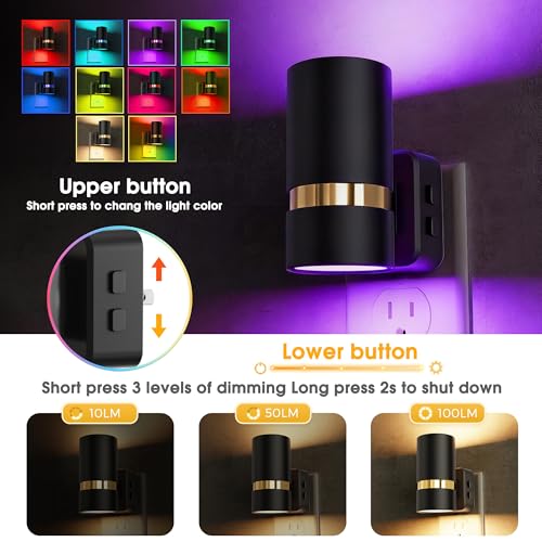 Night Lights Plug into Wall (2 Count)