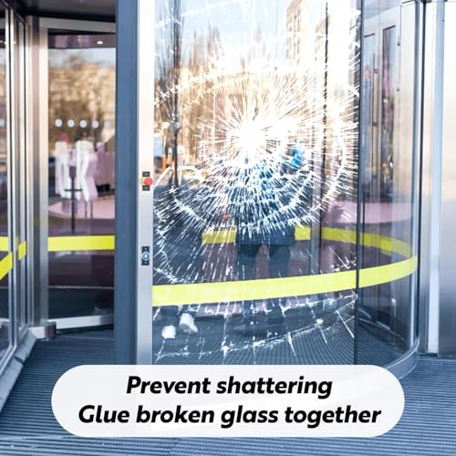 Security Safety Shatterproof Window Film 4 Mil Clear 11.8x118in