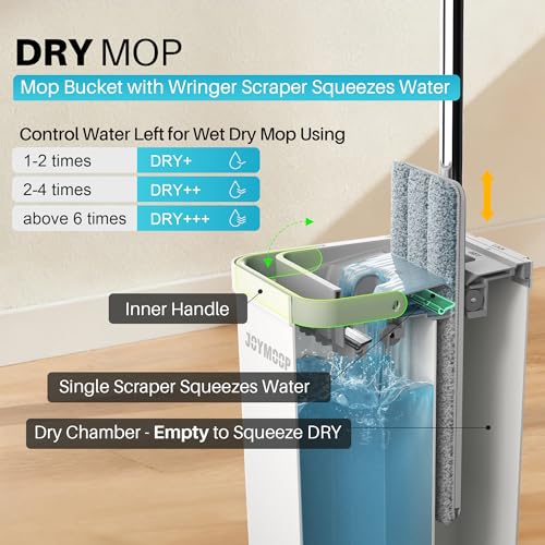 Flat Mop and Bucket Set