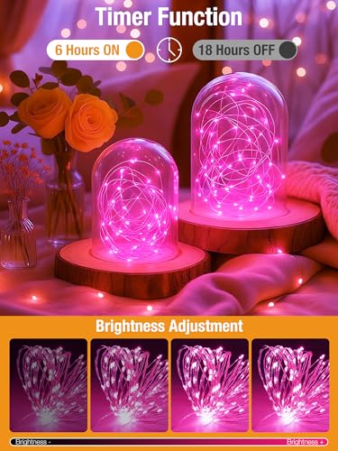 4 Pack Fairy Lights Battery Operated (4 Count)