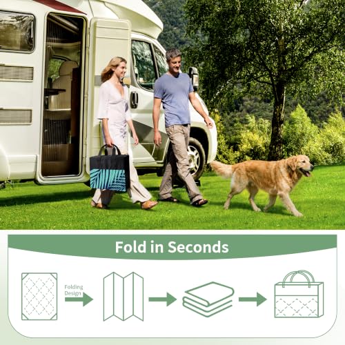 Outdoor Rug Waterproof Plastic Rugs for Patio