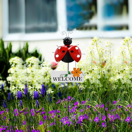 Metal Insects Garden Stake