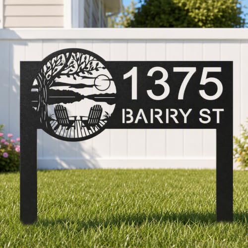 Custom Family Name Metal Stake