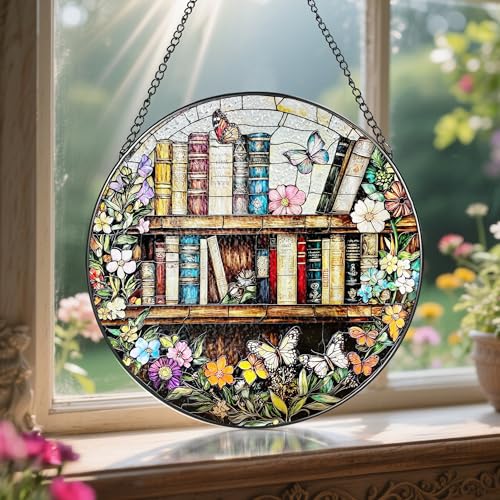 8'' Stained Glass Suncatcher Ornament