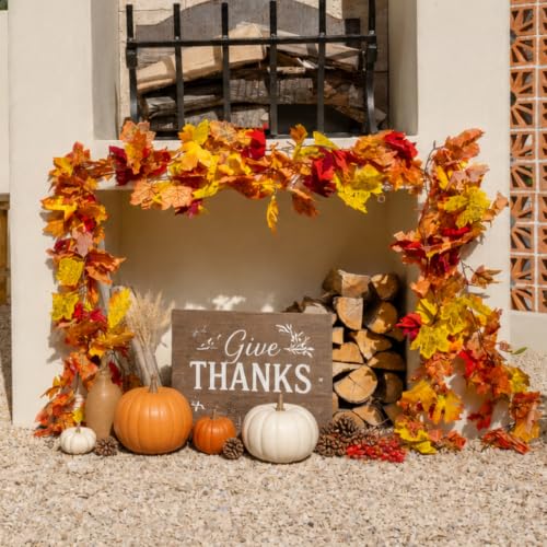 20 Pack Fall Leaf Garland (118 Foot)