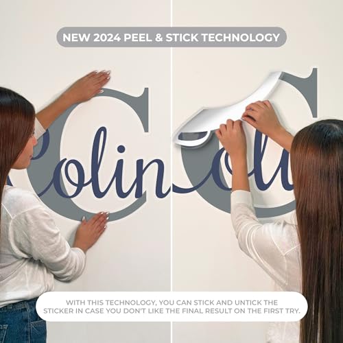 Personalized Name Wall Decals for Girls Bedroom
