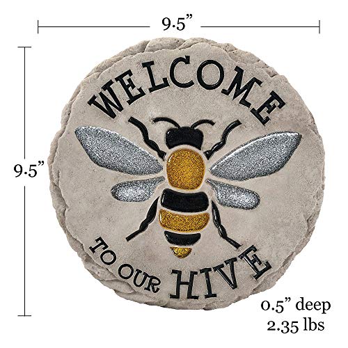 Garden Décor Welcome to Hive Stepping Stone