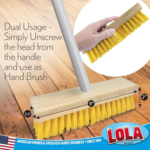 Deck Scrub Brush Outdoor Broom