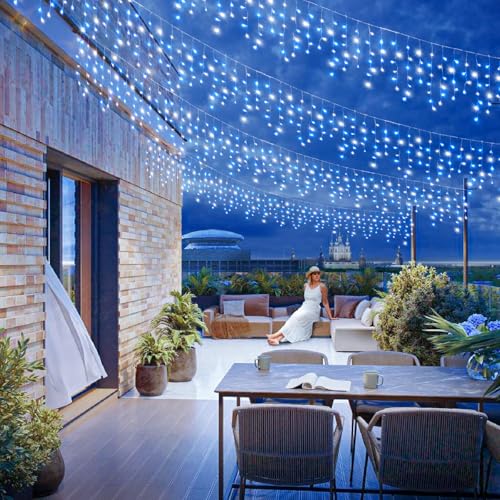 99ft Icicle Lights for Outside