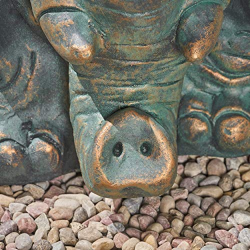 Salome Elephant Garden Stool