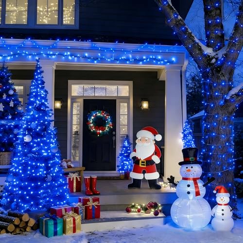 Blue Christmas Lights (300 Count)