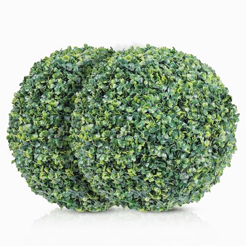 16.14" Faux Boxwood Balls (2 Count)