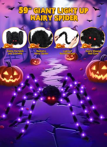 Halloween Decor (Purple & Black)