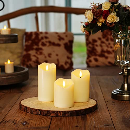 Flickering Flameless Candles (3 Count)