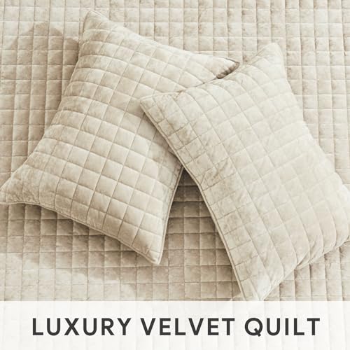 Luxury Velvet Quilt Set