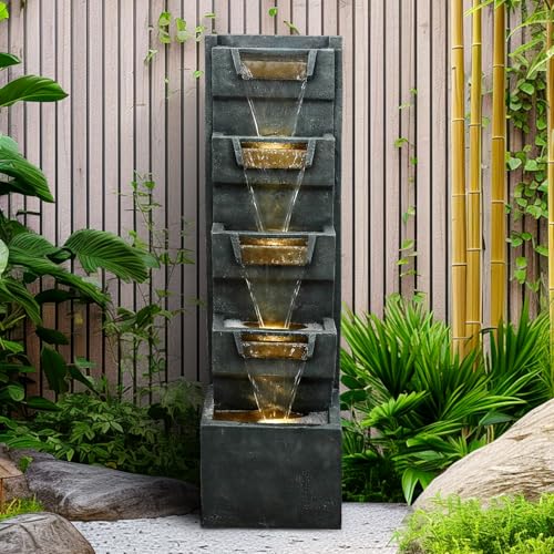 4 Tiers Modern Cascading Indoor